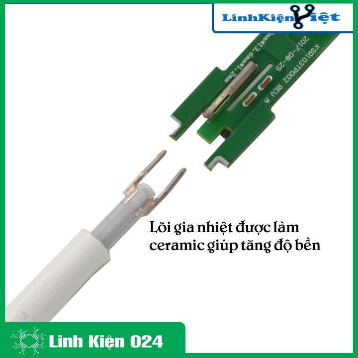 Combo mỏ hàn TQ936 gồm 5 mũi hàn + 1 thiếc + 1 nhựa thông