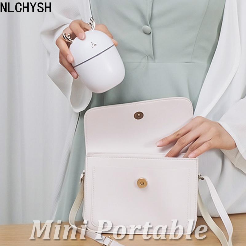 Máy Phun Sương Tạo Độ Ẩm Mini Hộ Gia Đình Phòng Ngủ Không Xông Phòng Thanh Lọc Phun Xịt Nước Bổ Sung Cụ USB Điều Hòa Không Khí