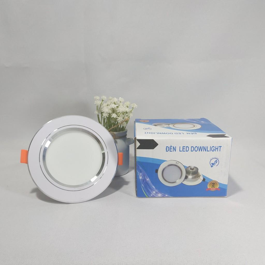 Đèn dowlight âm trần 7w khoét lỗ 90