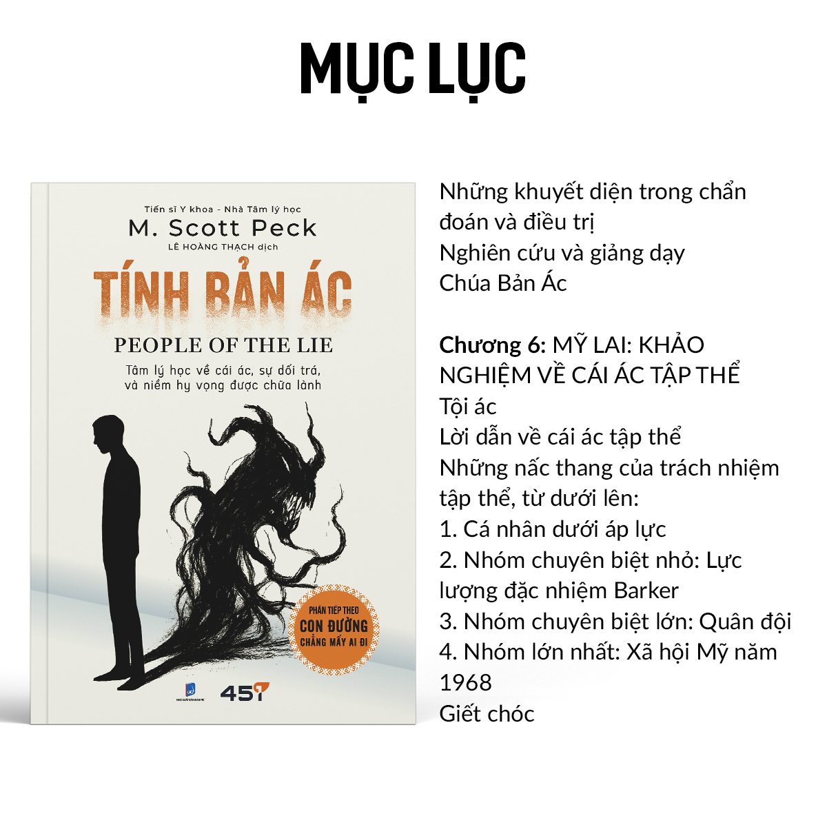 Sách Tính Bản Ác (M. Scott Peck) - Tuệ Tri