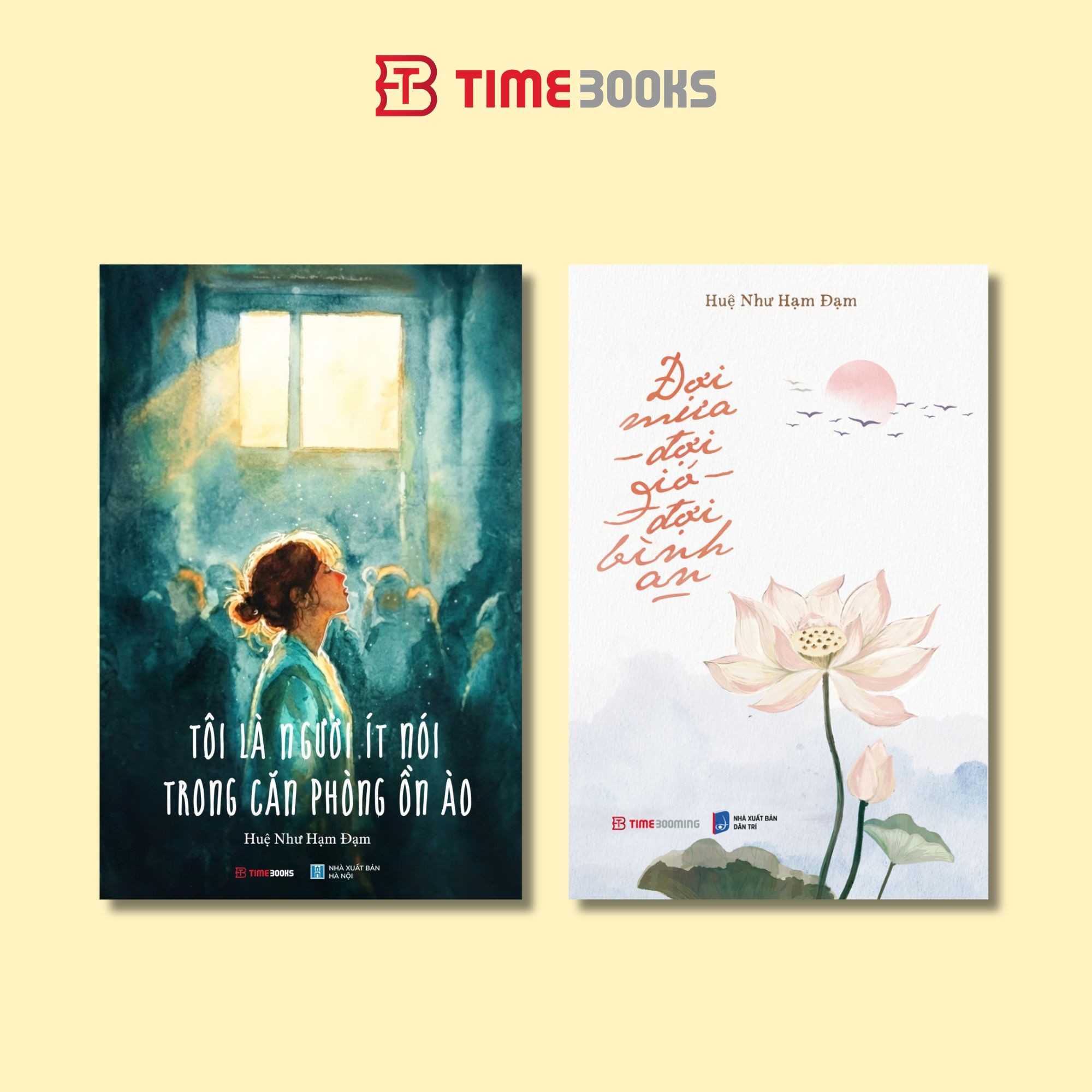 Combo 2 quyển sách Tôi Là Người Ít Nói Trong Căn Phòng Ồn Ào + Đợi Mưa, Đợi Gió, Đợi Bình An