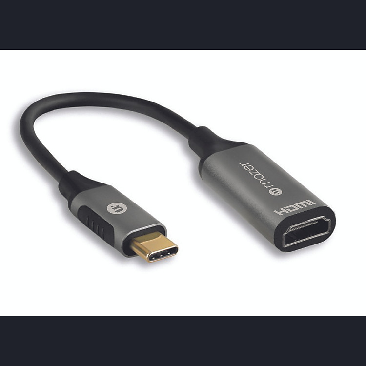 Bộ Chuyển Đổi Mazer ALU USB-C to HDMI 4k/60Hz Adapter - Hàng chính hãng