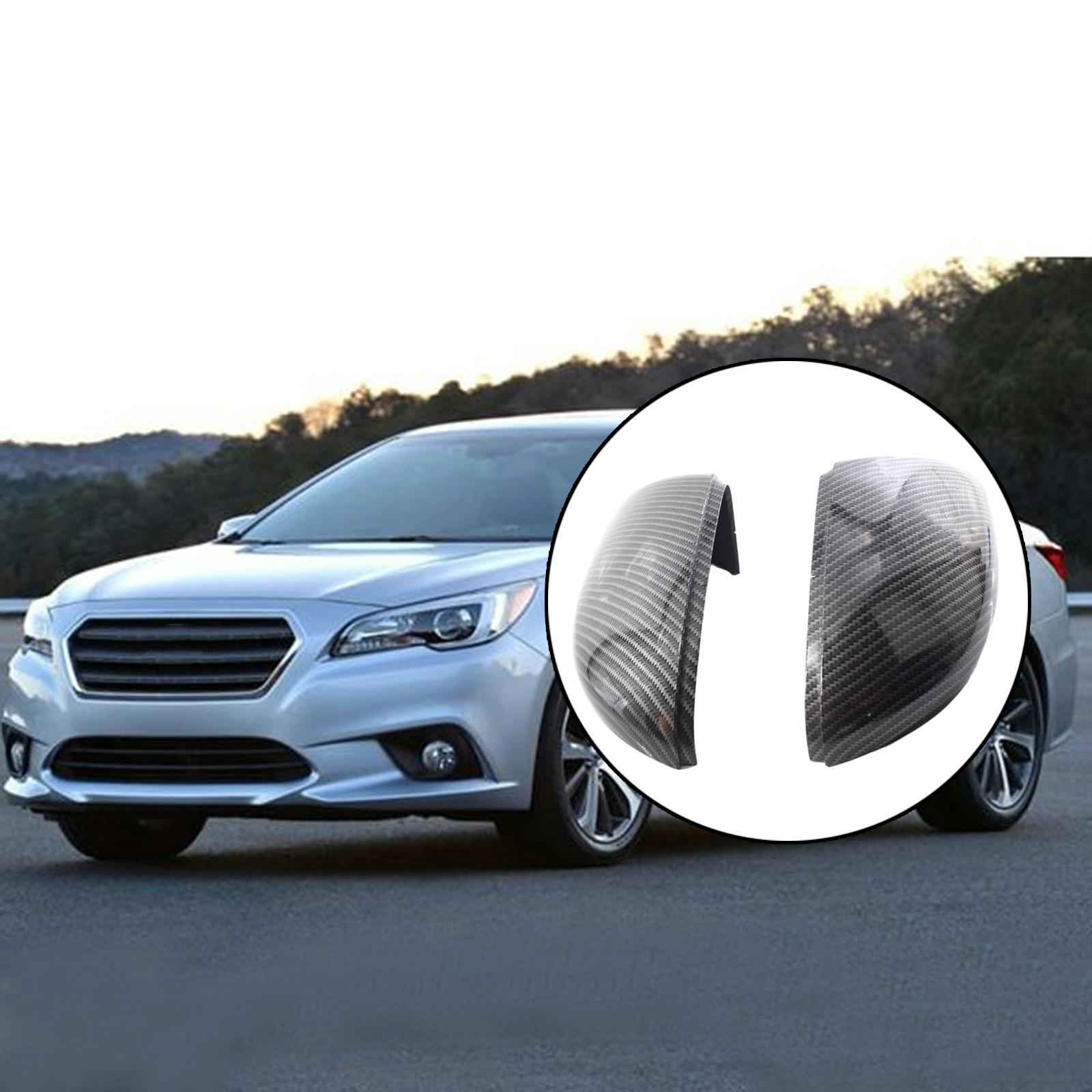 2x Rearview Mirror Cover Vehicle Replacement Supplies for GOLF MK6
