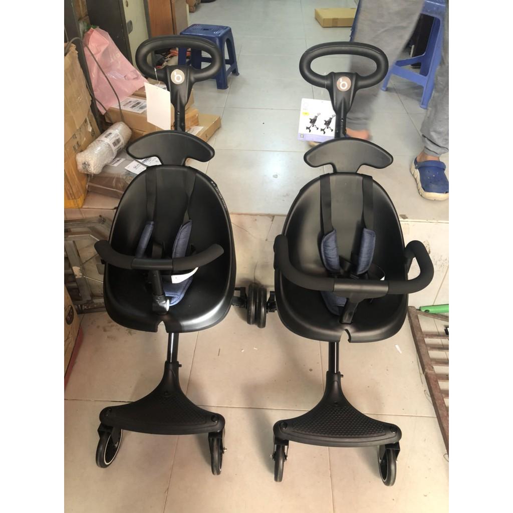 Xe đẩy đi bộ 2 chiều Baobaohao Only V3 cho bé (Màu Đen)