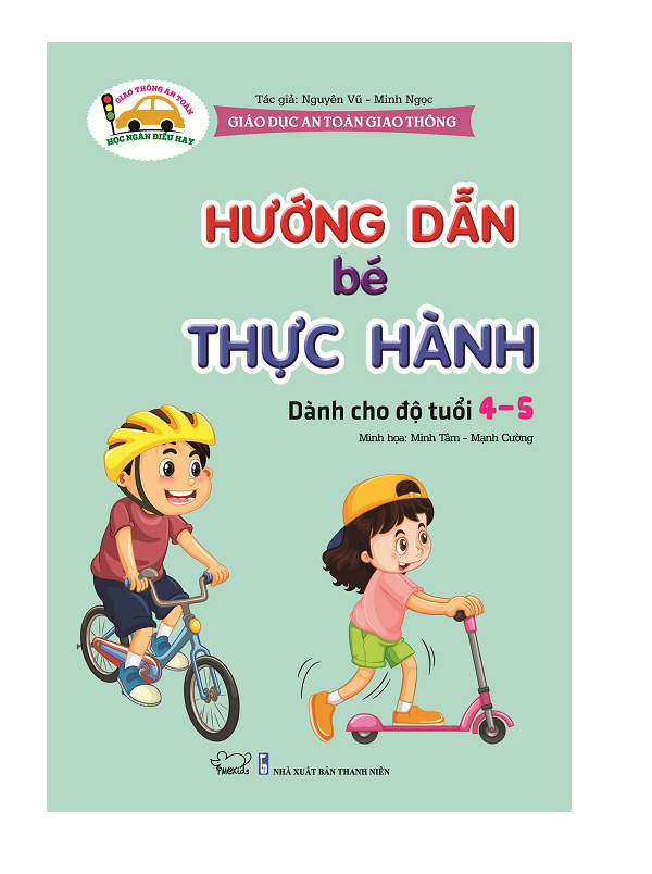 Combo sách Giáo dục An toàn giao thông dành cho trẻ 4-5 tuổi (6 cuốn)