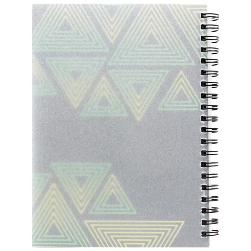 Sổ Lò Xo Bìa Cứng Geometric B6 - Kẻ Ngang - 160 Trang 80gsm - The Sun 01