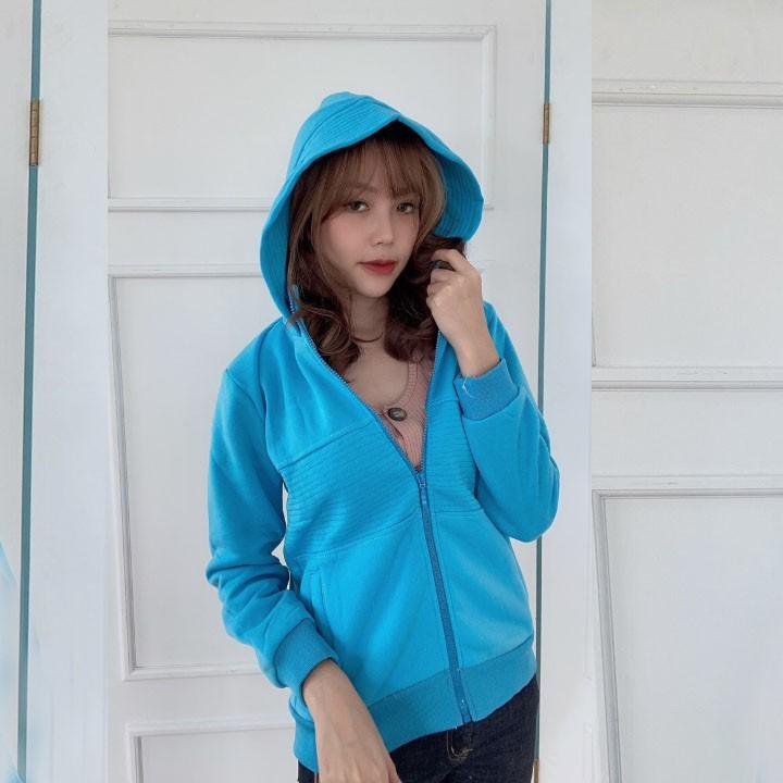 Áo Khoác Nỉ Nữ Dày Và Ấm.