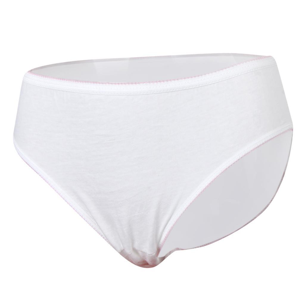 2-3pack Women Cotton Disposable Panties for Travel Postpartum Incontinence