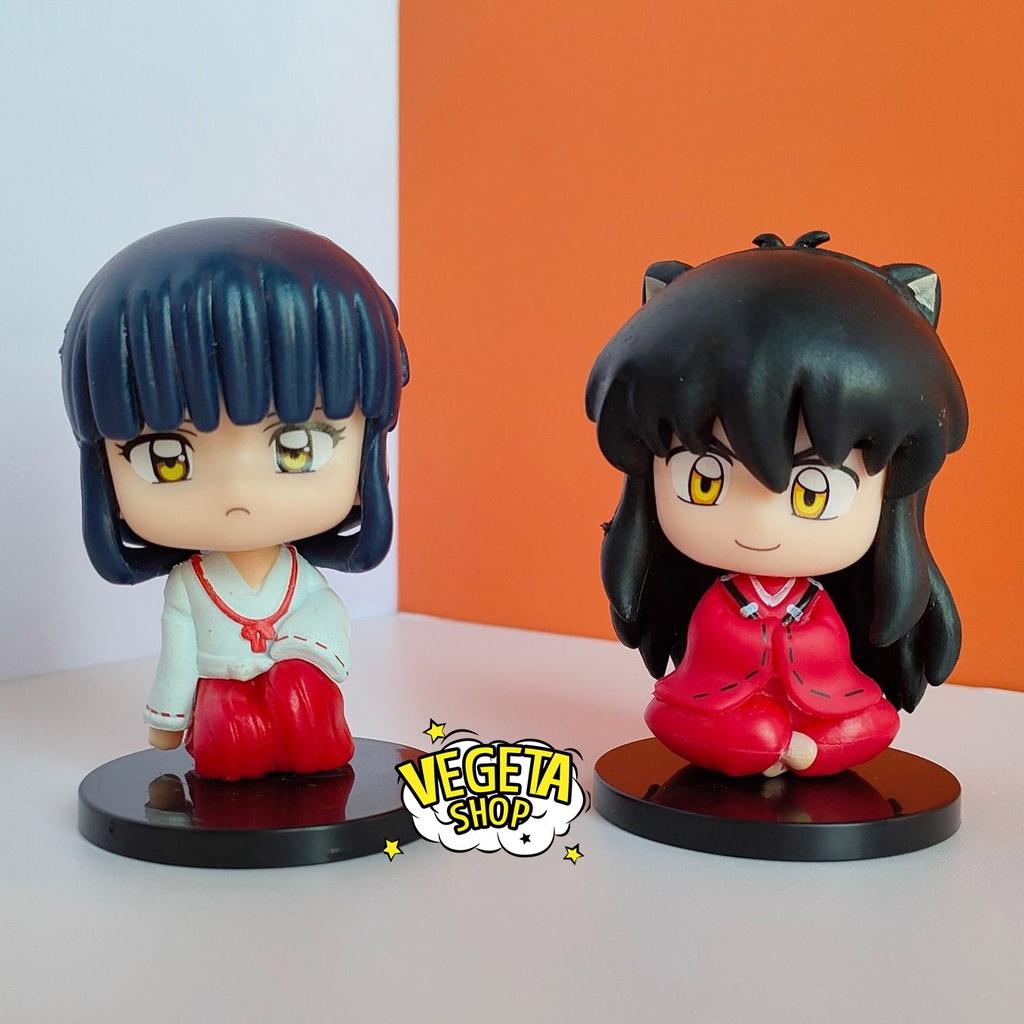 Mô hình InuYasha - Higurashi Kagome Sesshomaru Kikyou Kikyo Miroku - Cao 6~7cm - Inu Yasha Manga Anime Khuyển dạ xoa