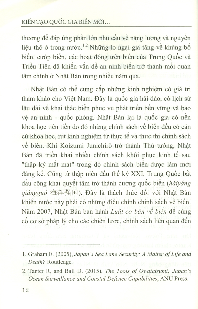 Kiến Tạo Quốc Gia Biển Mới Ở Nhật Bản