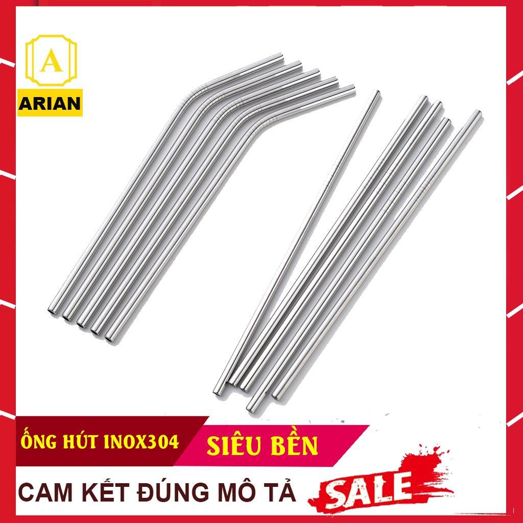 Ống Hút inox 304 Size Nhỏ Có Thể Tái Sử Dụng Nhiều Lần Bảo Vệ Môi Trường