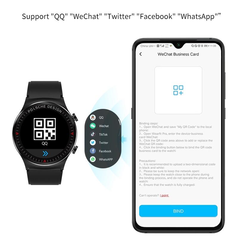 Đồng Hồ Thông Minh Lykry HW26 Màn Hình Tròn 1.35 inch Theo Dõi Nhịp Tim /Cuộc Gọi Bluetooth Chống Nước IP67