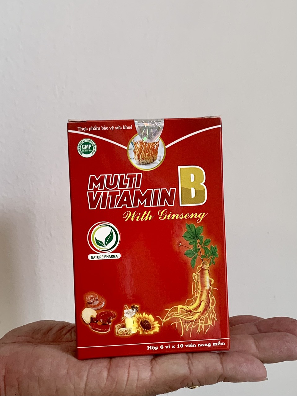 Thực Phẩm Bảo Vệ Sức Khỏe Viên Multi Vitamin B With Ginseng