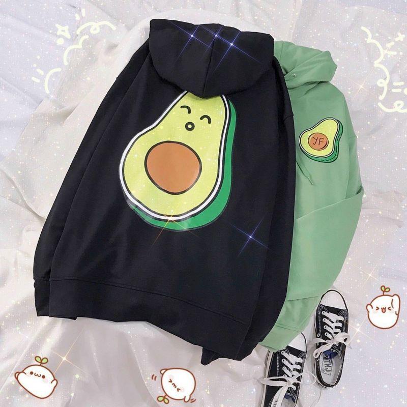 Áo hoodie nữ in trái bơ , áo hoodie nam , áo khoác nữ in trái bơ , áo khoác nam ,, áo khoác unisex ,Áo hoodie cặp đôi , áo khoác cặp đôi in trái bơ