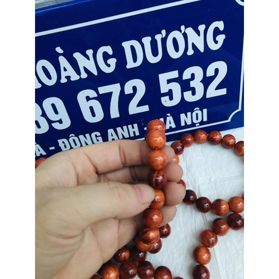 Vòng Tay Gỗ Huyết Long Thấu Quang 100% 12 ly