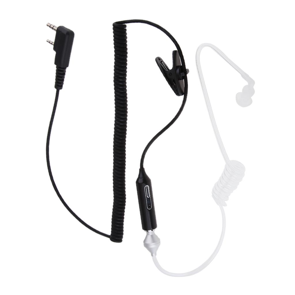 Portable Walkie Talkie Earphones Clip-on Collar