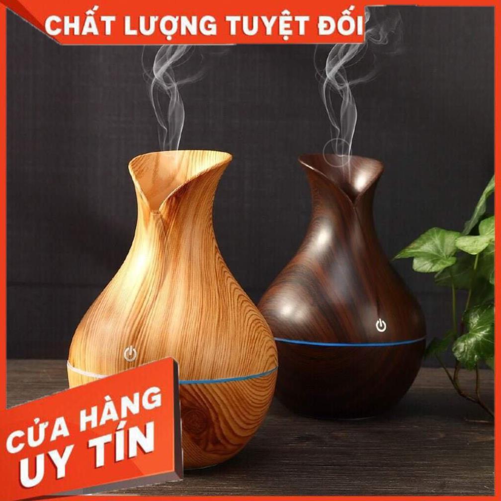 máy xông tinh dầu bằng gỗ tự nhiên cao cấp