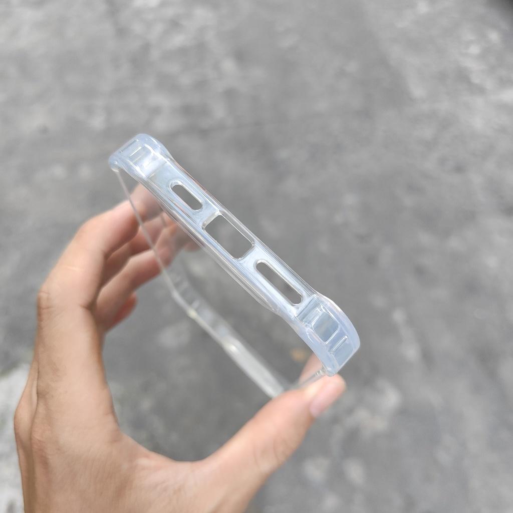 Ốp lưng ip 12 ip 12 pro 12 pro max chống sốc clear color ver 3 trong suốt không ố vàng bảo vệ camera huỳnh tân store