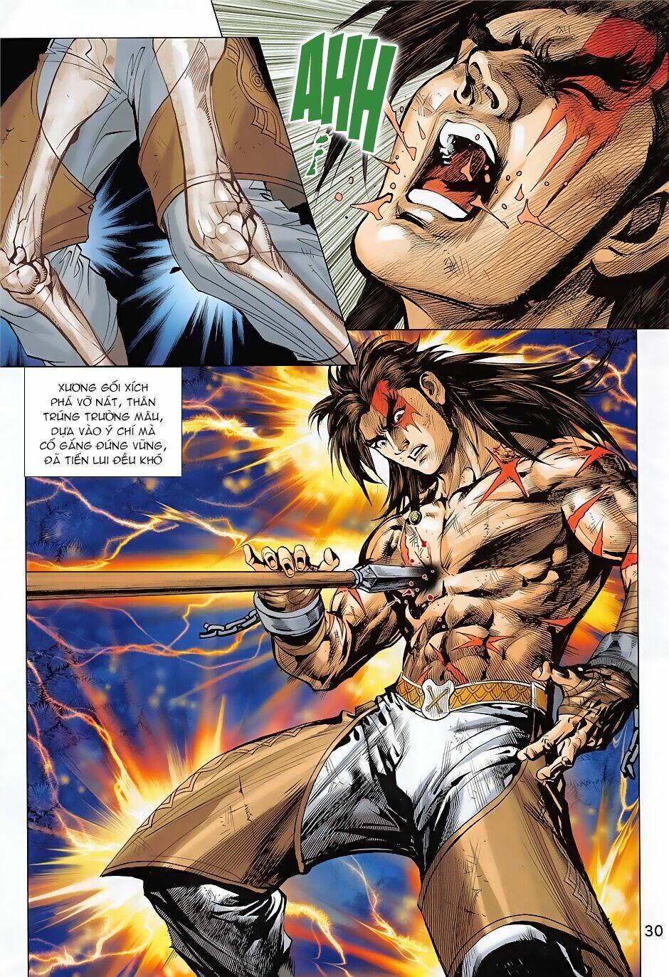 xuân thu mãnh sĩ chapter 8 30