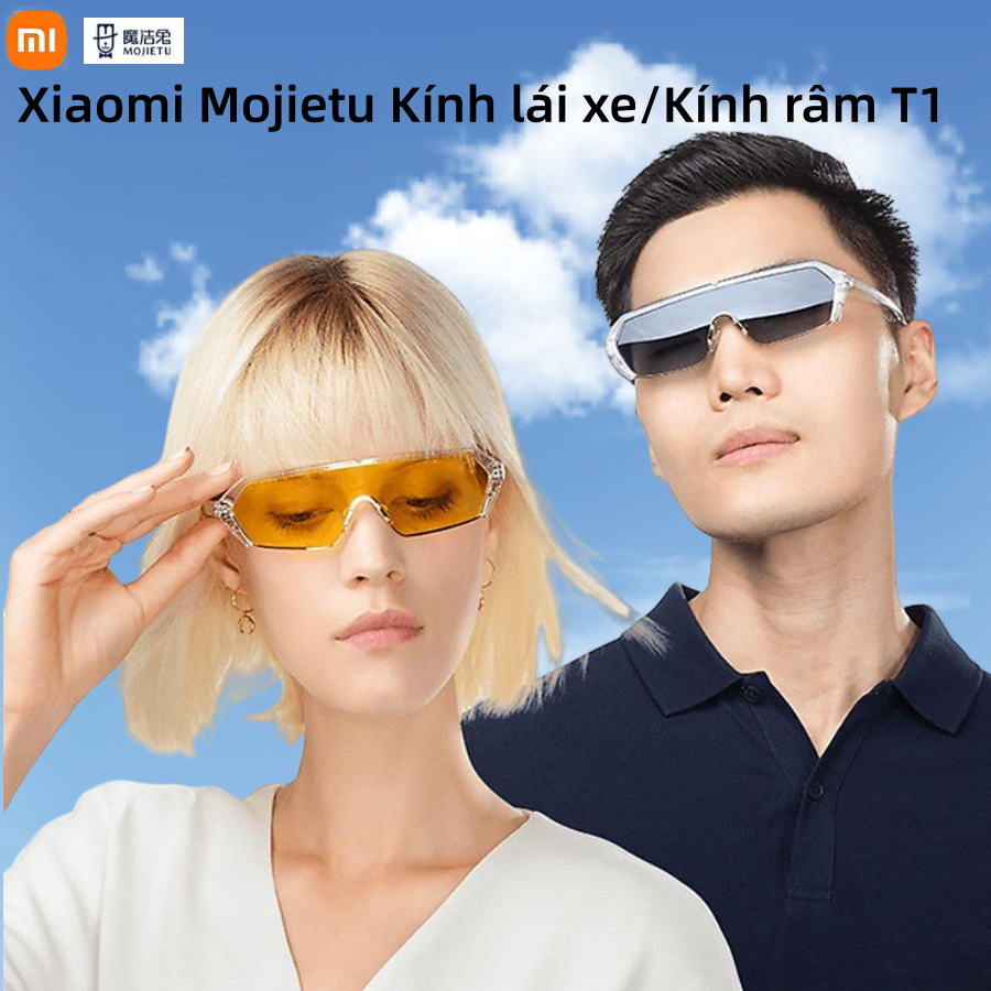 Xiaomi MOJIETU T1 kính mát phân cực thời trang vintage cho nam