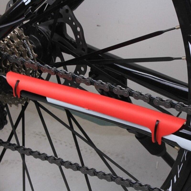 1PCS Colorful ABS Plastic Bicycle Chain Guard Protector Cycling Bike Frame Protector Cycling Chainstay Rear Fork Guard