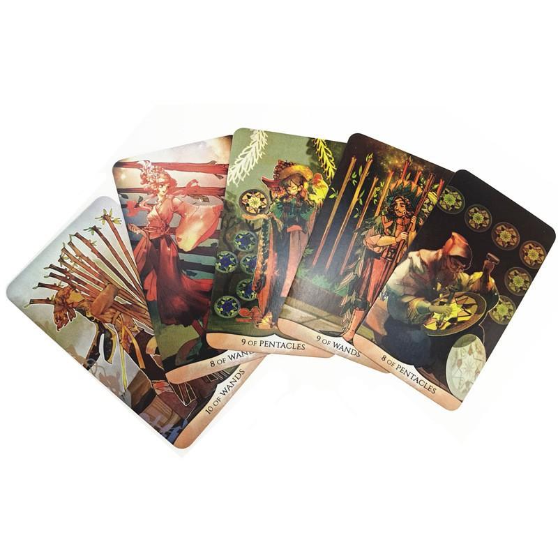 Bài Tarot Traditional Manga Tarot Tặng Đá Thanh Tẩy