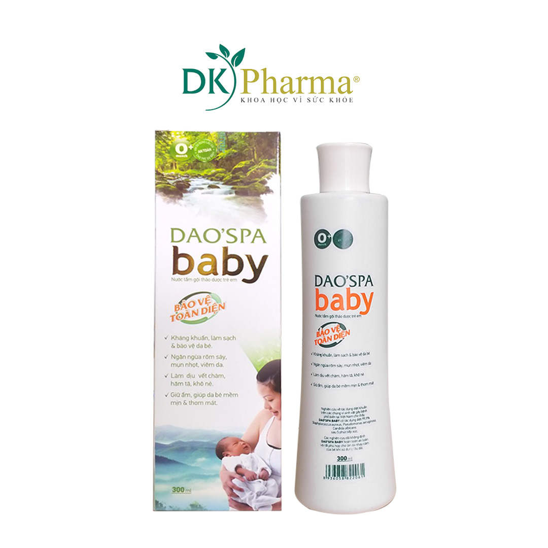 Nước tắm bé thảo dược người Dao Đỏ DK Pharma Dao'Spa Baby 300ml