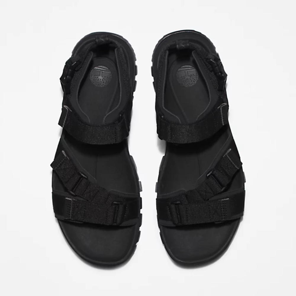 [NEW 2023] Timberland Giày Sandal Nam Garrison Trail Web Sandal Blackout Webbing TB0A2E4G04