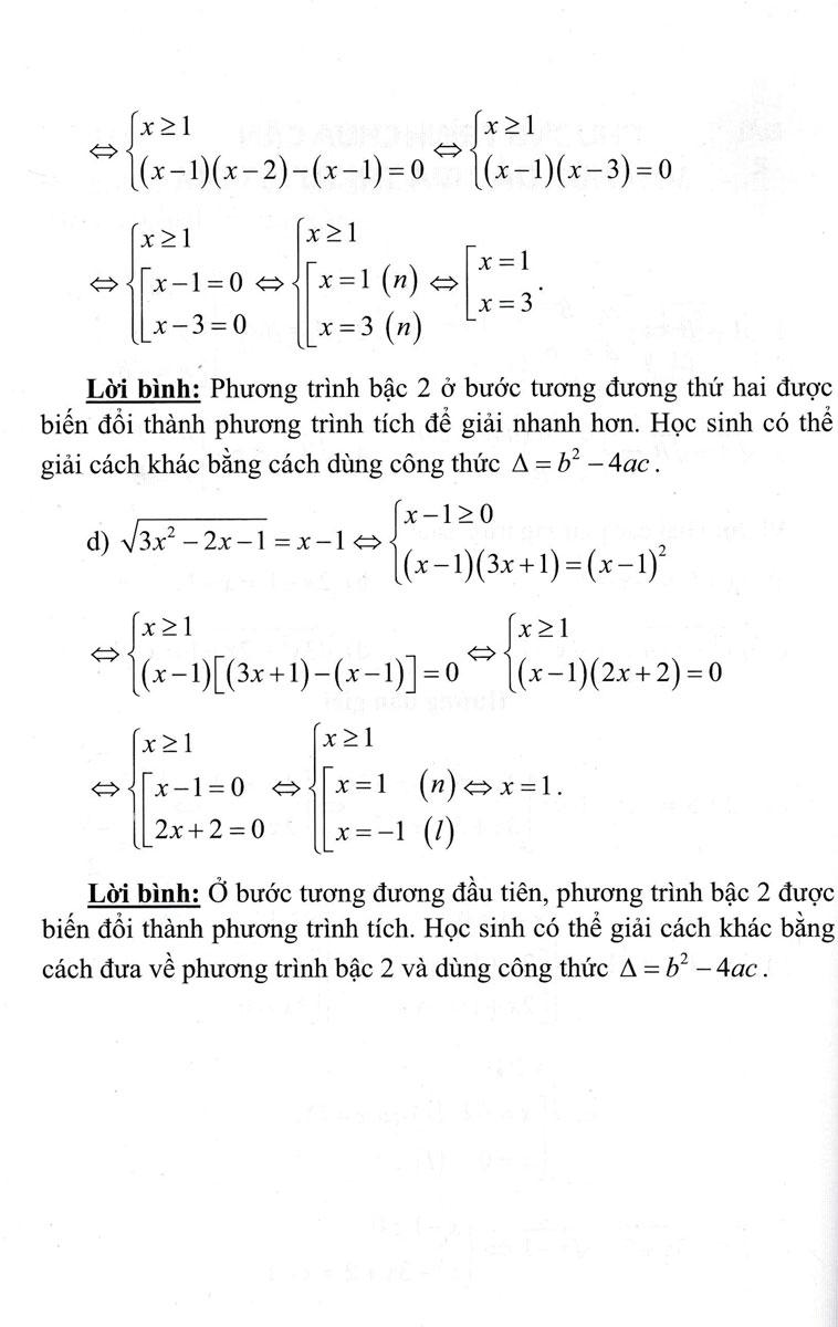 Sách - Hướng Dẫn Tự Ôn Thi Tuyển Sinh Vào Lớp 10 Môn Toán