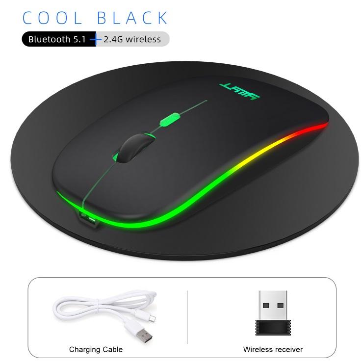Ergonomic Gaming Mouse G852 Bluetooth + 2.4g dual mode Computer Mouse Gamer Mice With Backlight For PC Laptop
