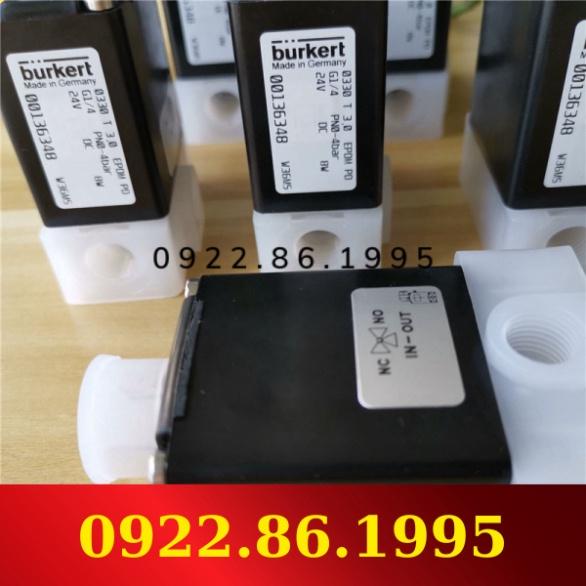 Van Điện Từ Burkert Van Điện Từ Chống Ăn Mòn 0330 Chống Ăn Mòn Pvdf 24VDC 00136348