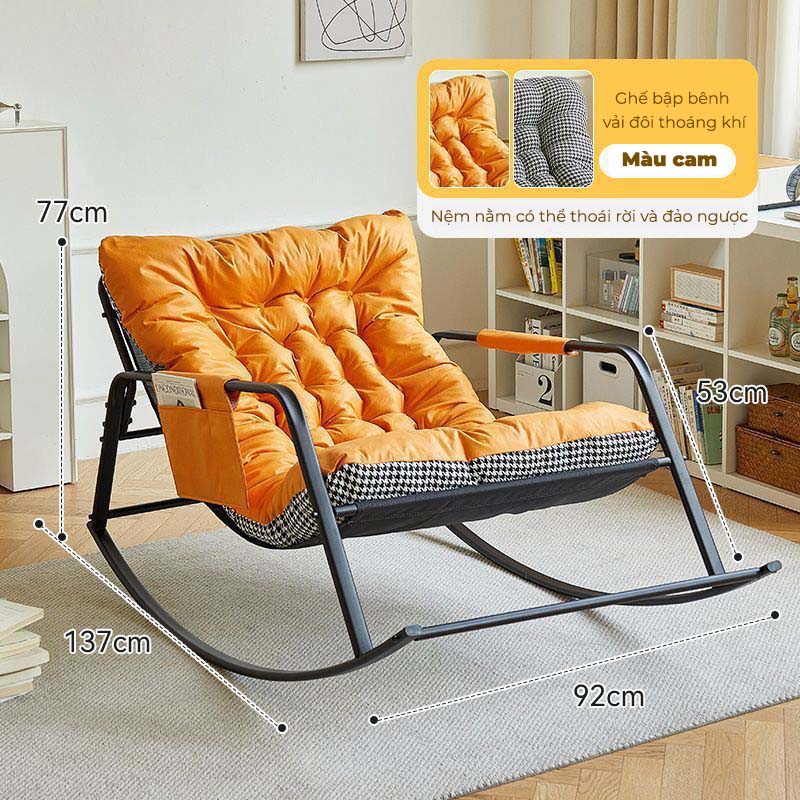 Ghế bập bênh thư giãn 2 chỗ Chính Hãng NIKITA, thiết kế êm ái, chống mỏi vai cổ