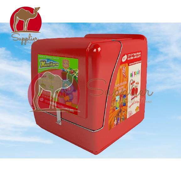 THÙNG TIẾP THỊ SAU XE MÁY 45X45X50CM