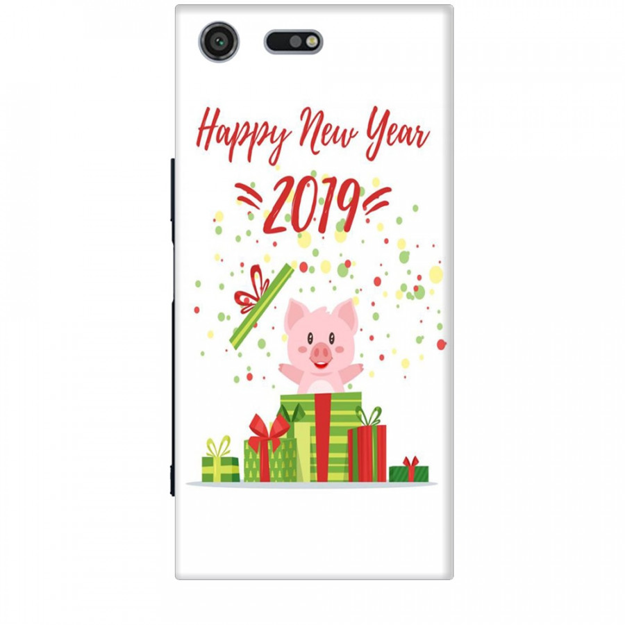 Ốp lưng dành cho điện thoại SONY XZ PREMIUM Happy New Year Mẫu 3