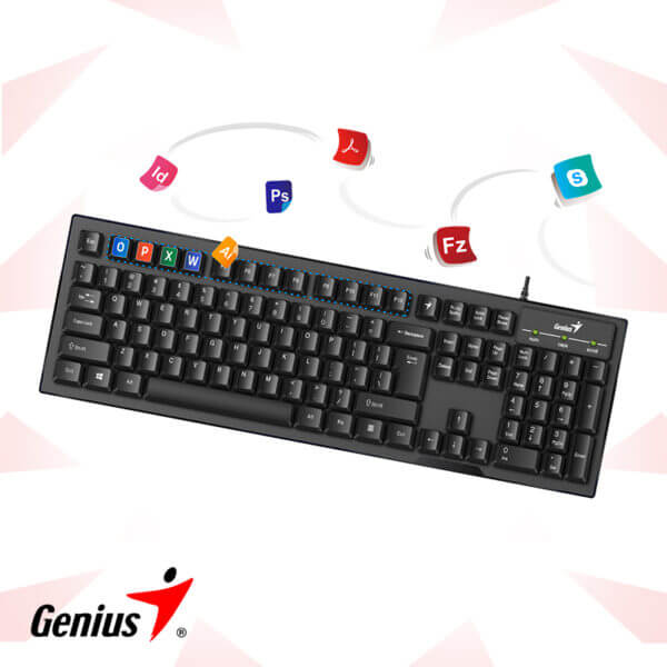 Bàn phím có dây Smart Genius KB-102 Hàng Chính Hãng