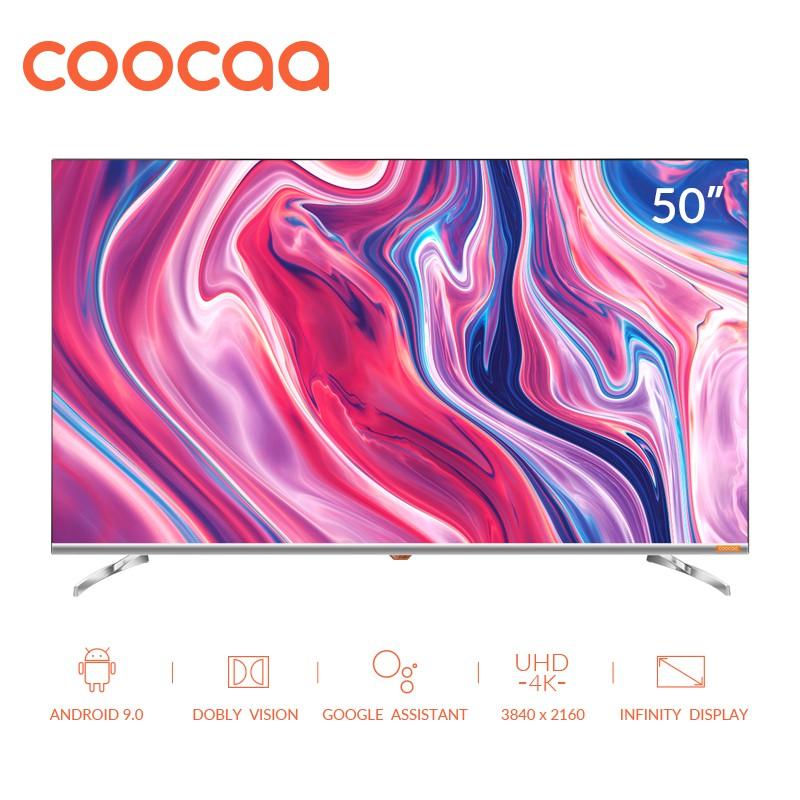 Smart Tivi 4K UHD Coocaa 50 inch - Android 9.0 - Model 50S6G - Hàng chính hãng