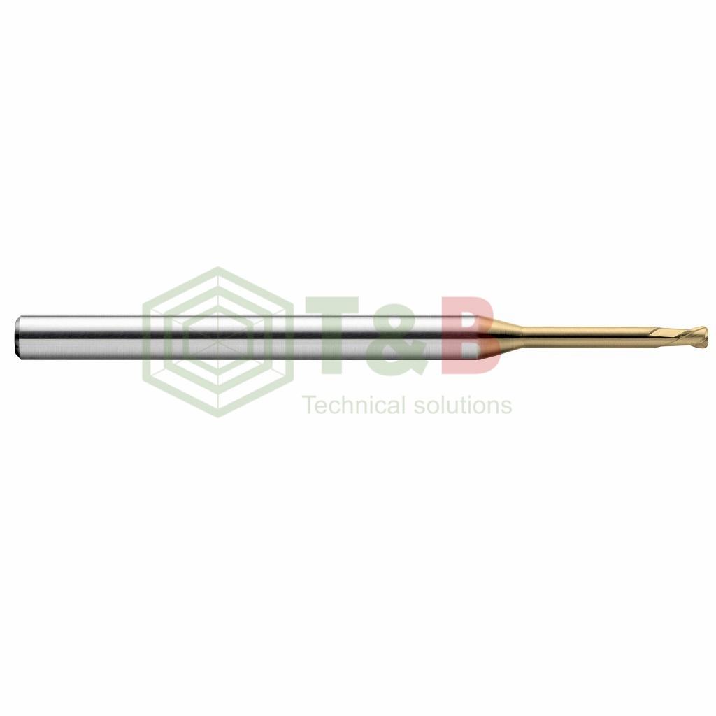Dao Phay Bo Góc R 2 Me Cổ Dài D4 x R1x20x65L Union Tools Model HLRS2040-10-200,Dao Phay Bo Góc R 2 Me Cổ Dài D4 x R1x20x