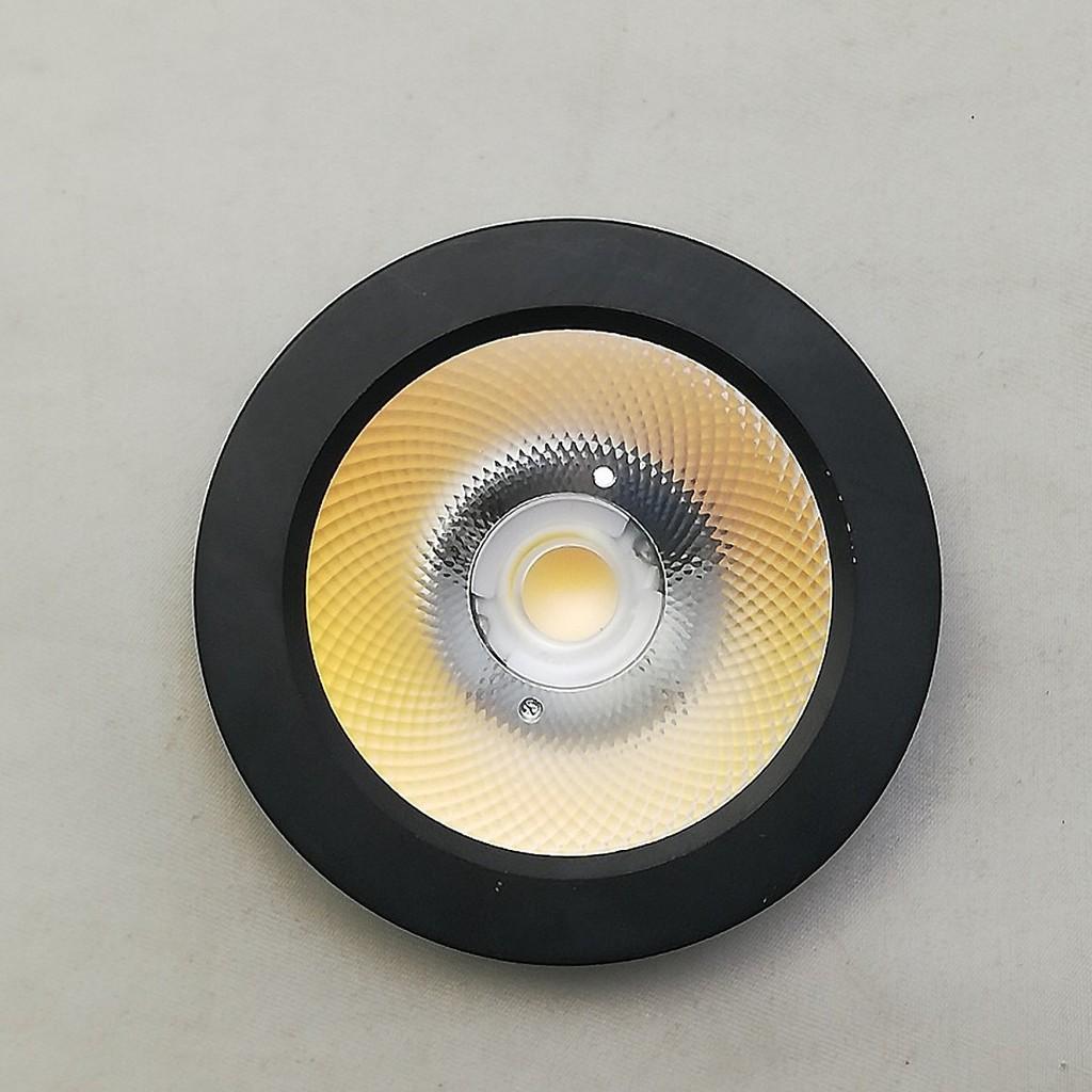 ốp nổi mini vỏ màu đen mắt led COB