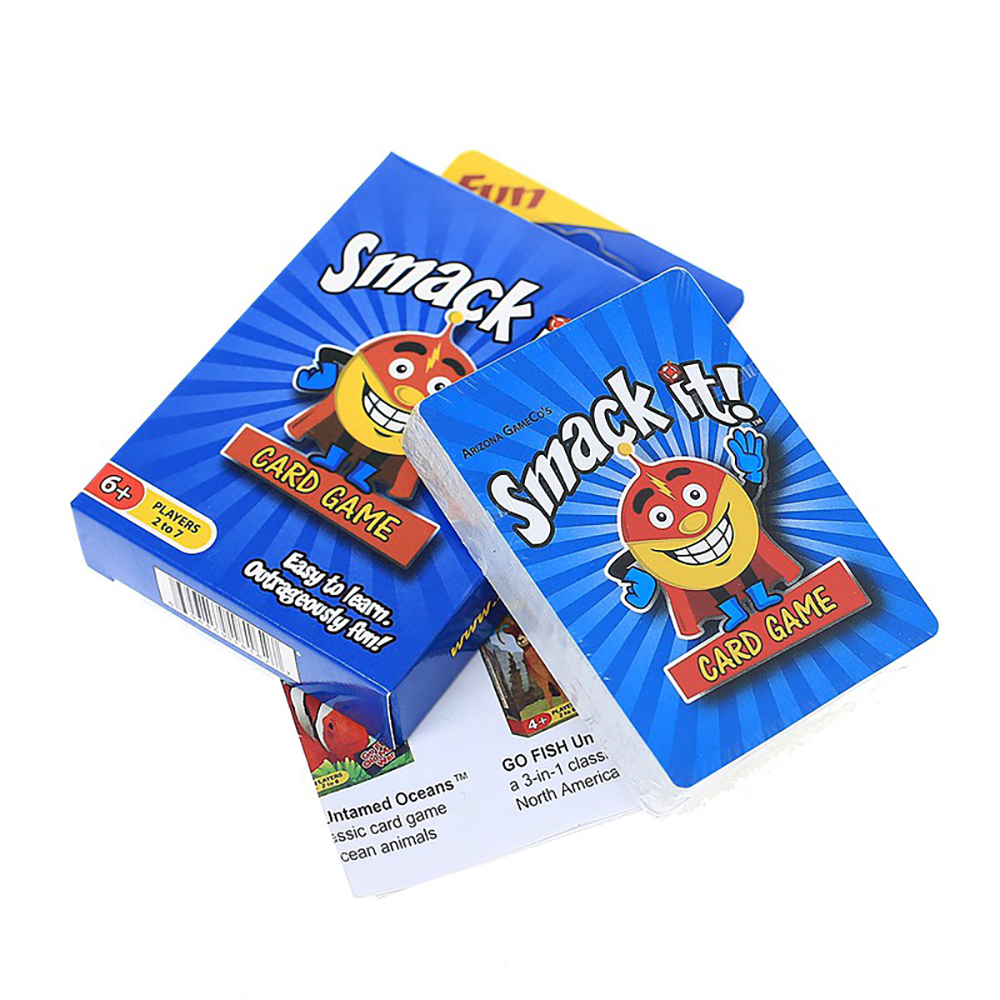 Thẻ Bài Board Game Smack It Cards Game Cho Trẻ Em Bản Tiếng Anh