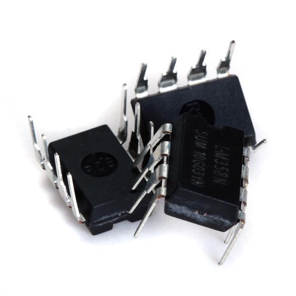 10x LM358N Low Power 8-Pin Dual Operational Amplifier