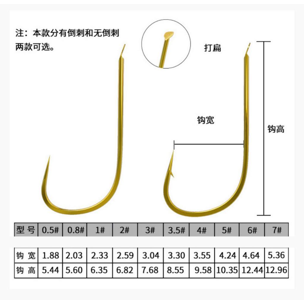 Lưỡi câu Diếc Rô Không Ngạnh Siêu Cứng , Lưỡi Câu Rô Diếc