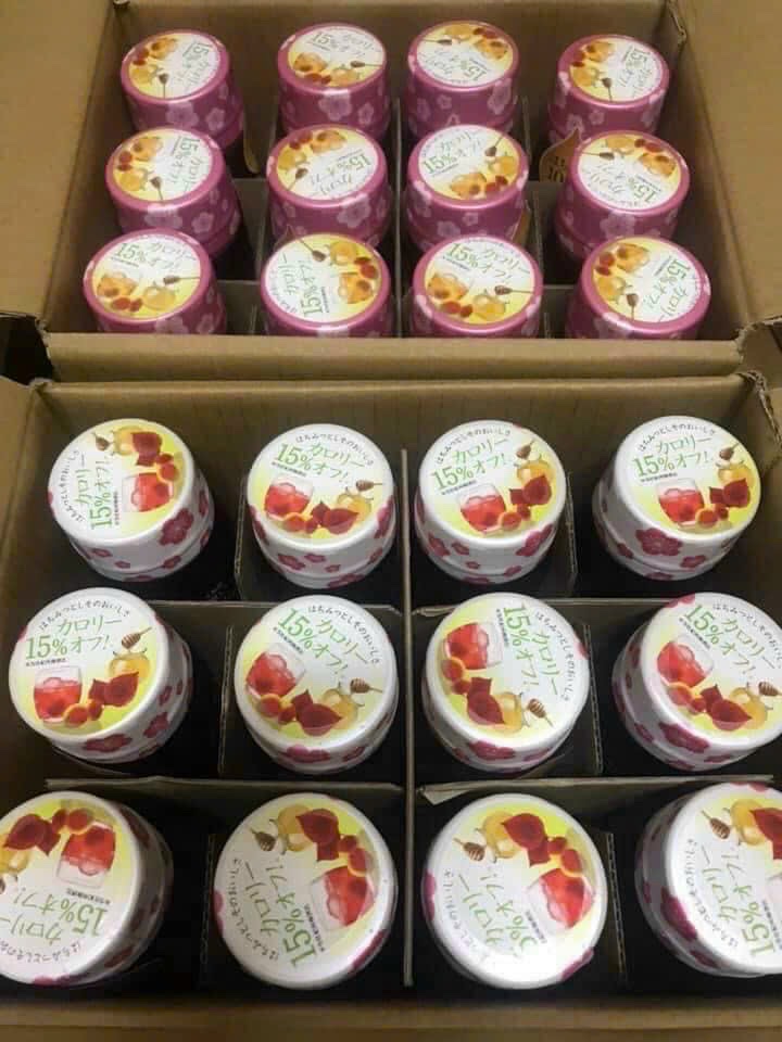Rượu mơ Choya hoa anh đào mật ong 325ml nội địa Nhật Bản