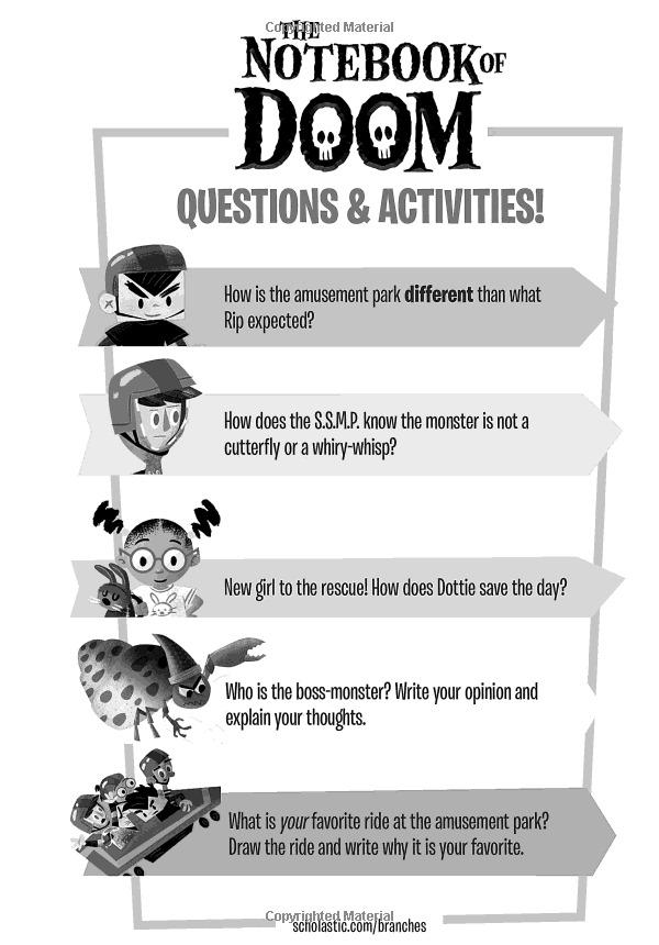 Sách ngoại văn: Rumble Of The Coaster Ghost: A Branches Book (The Notebook Of Doom #9)