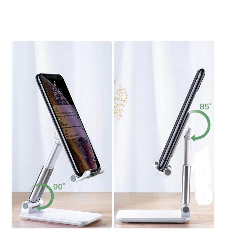 Portable Plastic Folding Cell Phone Position Desktop Cell Phone Holder Ipad