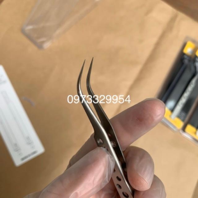 Nhíp lỗ gắp classic, nhíp tách nối mi cao cấp Tweezers lỗ