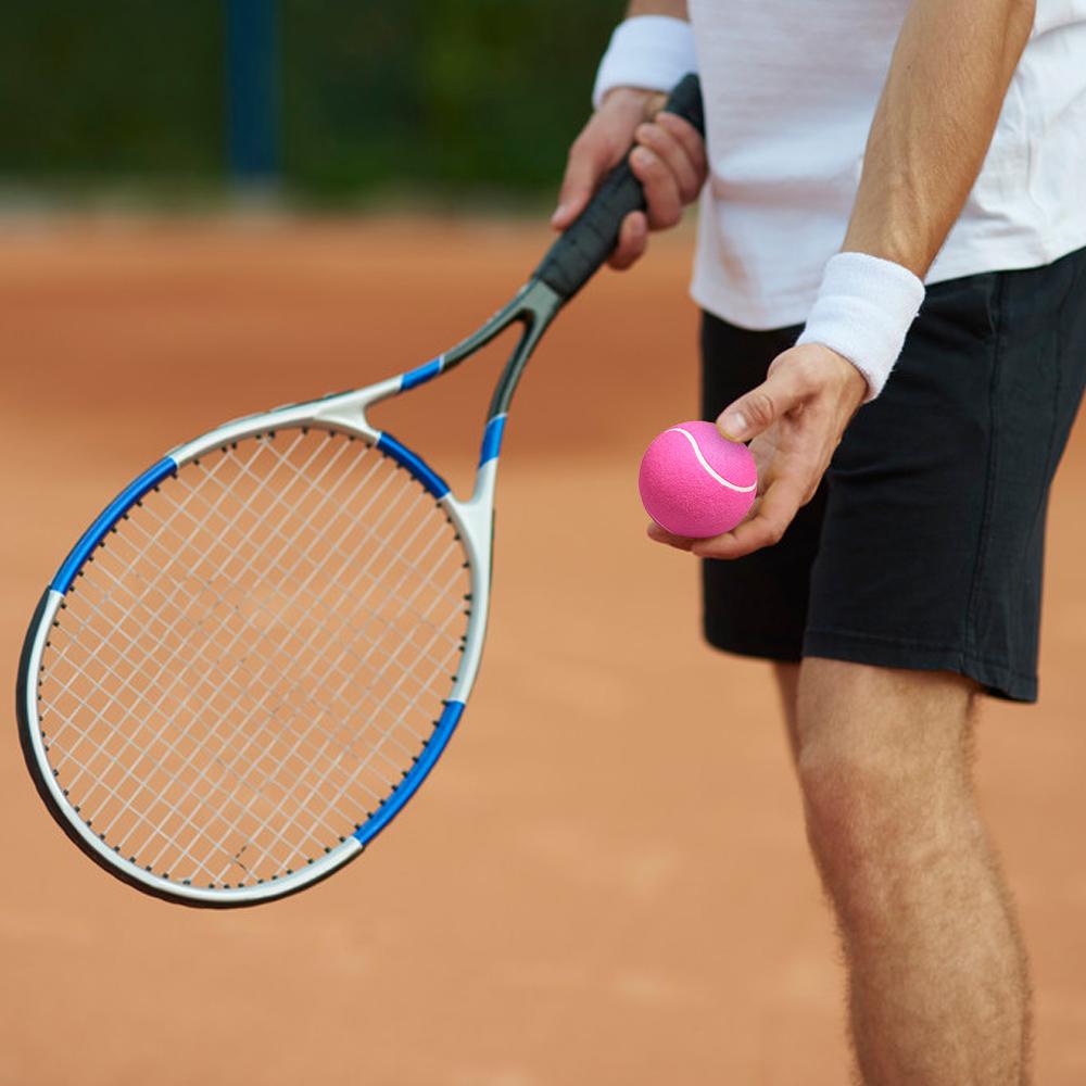 Bóng quần vợt bơm hơi tiêu chuẩn 8 inch bằng cao su tự nhiên