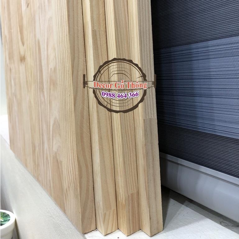 Tấm gỗ thông 10x90cm đã bào mịn đẹp