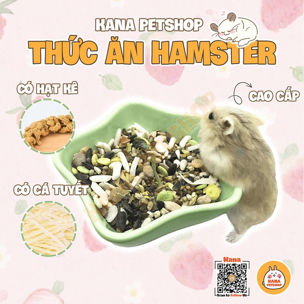 Thức Ăn Hamster Cao Cấp Đồ Ăn Cao Cấp Rang Bơ Không Chất Bảo Quản, Phụ Gia Hamster , Sóc .....