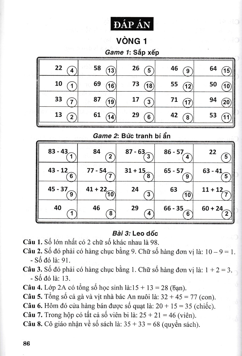 Hướng Dẫn Giải VIOLYMPIC Toán 2 (Biên Soạn Theo Chương Trình GDPT Mới) - HA