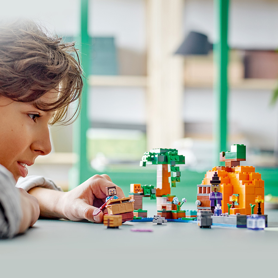Đồ Chơi Lắp Ráp Nông Trại Bí Ngô LEGO MINECRAFT 21248
